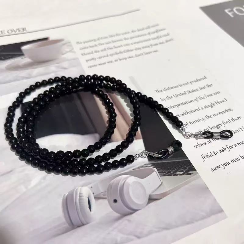 Beaded Eyewear Chain with Durable Clips Bowlift