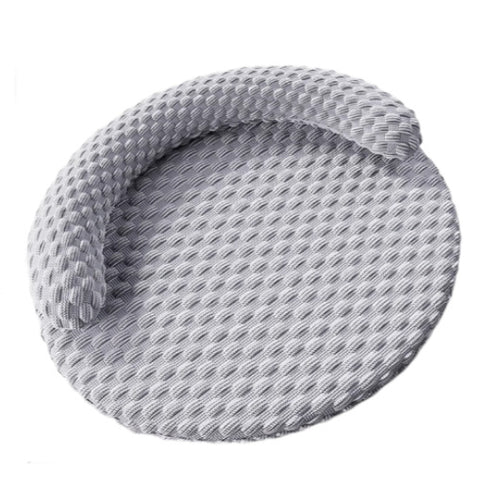 Comfort Round  Cushion with Elevated Edges  Dog Bed