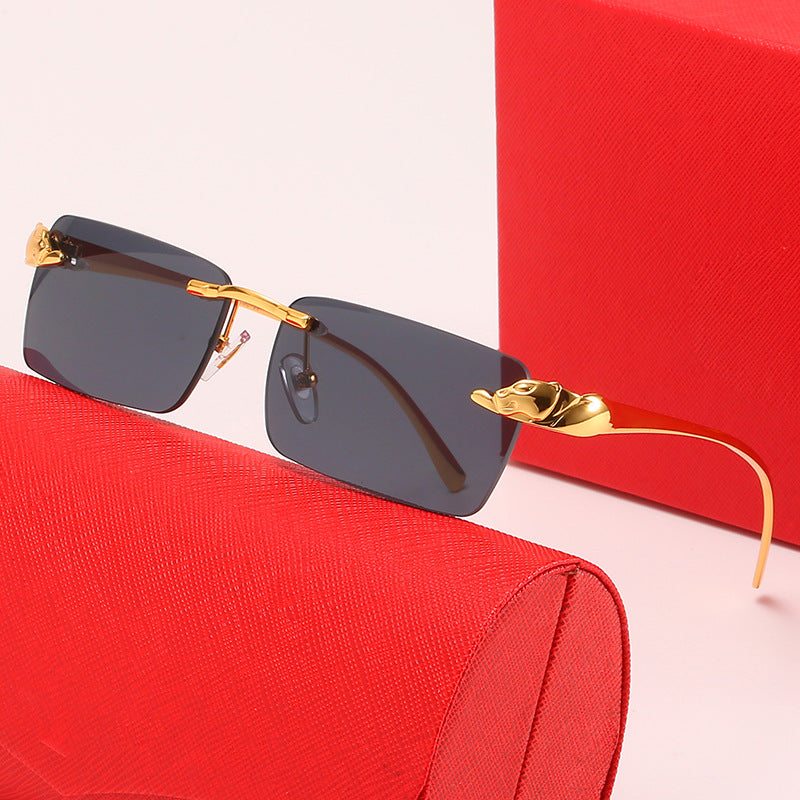 Women's fashionable sunglasses with elegant metal frame and innovative lenses Bowlift
