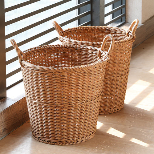 Woven Laundry Storage Basket Bowlift
