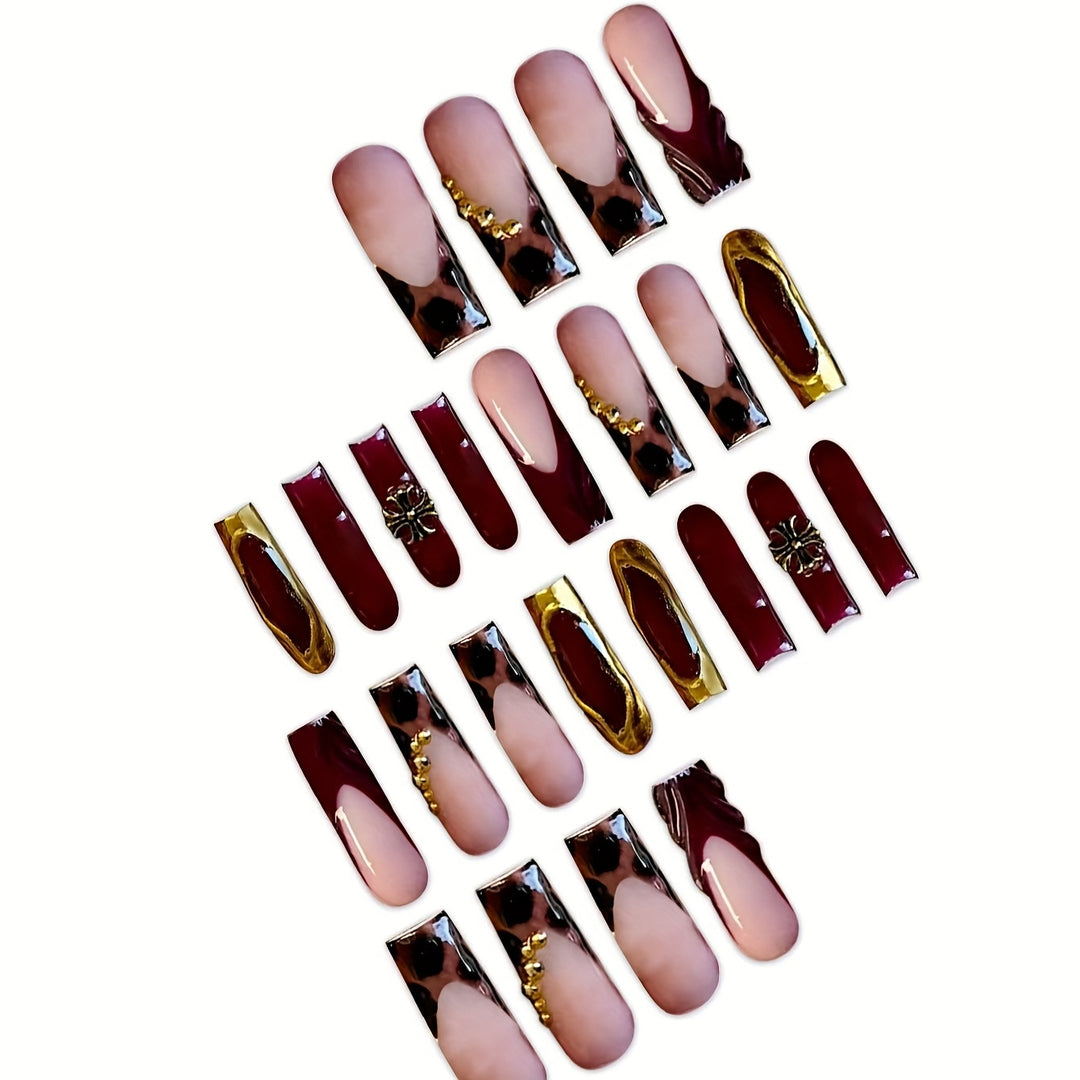 Glamorous Stiletto Press-On Nail Art Set Bowlift