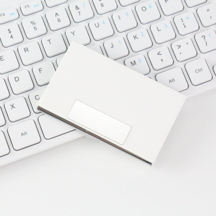 Stylish Leather Business Card Holder