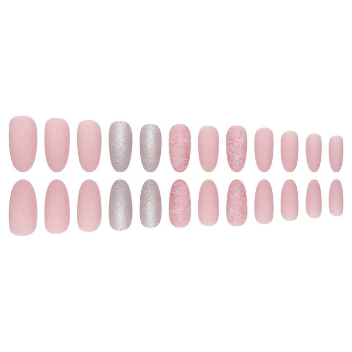 Luxurious Long-Lasting Press-On Nails Set Bowlift