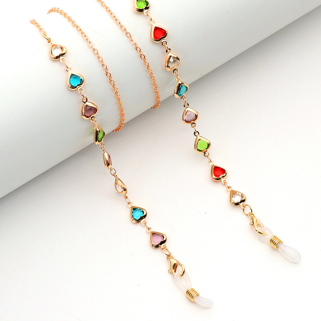 Heart-Shaped Eyewear Chain Bowlift