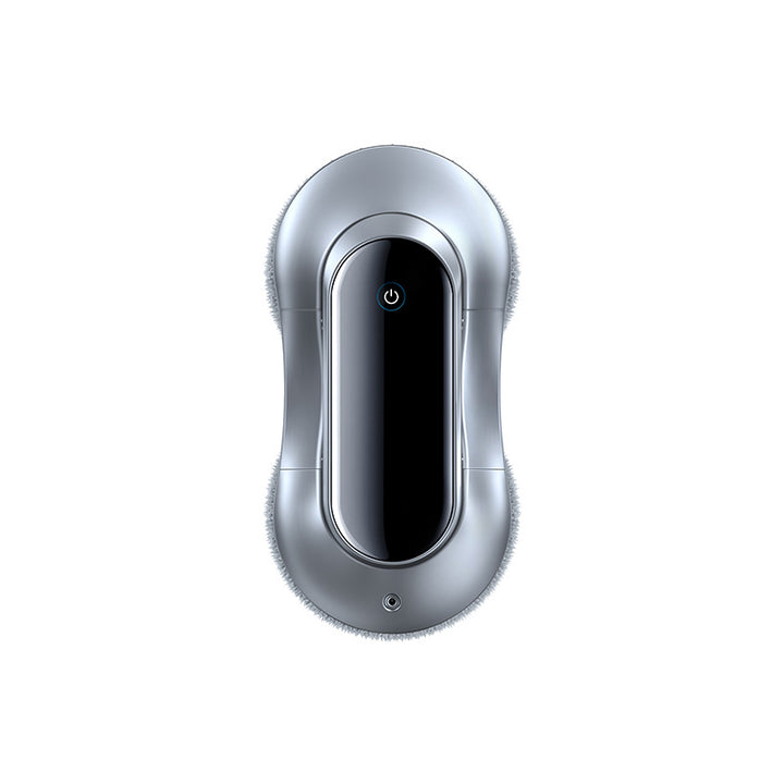 cordless smart magnetic glass window cleaning robot with dual microfiber rotating pads Bowlift