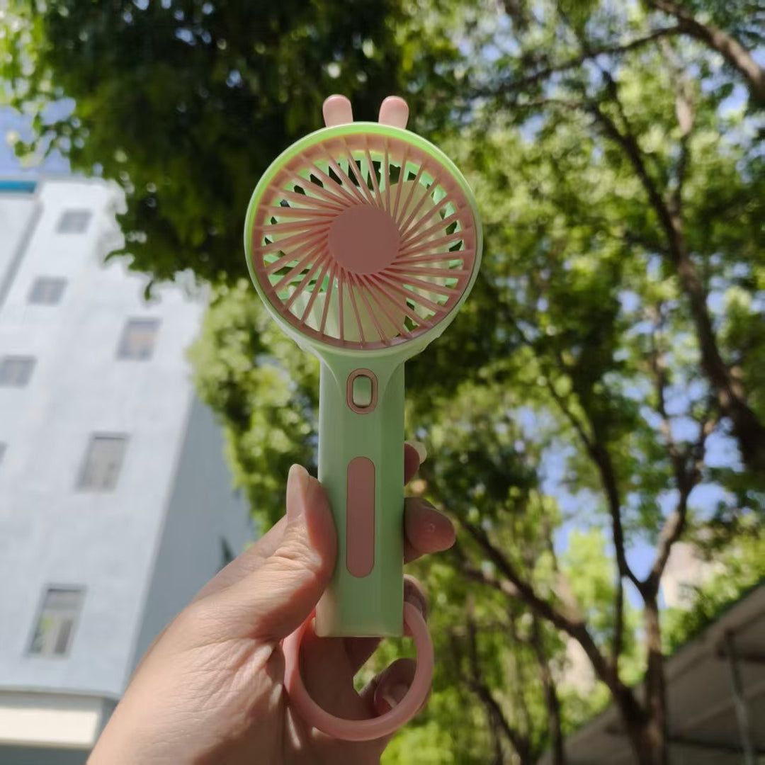 Unisex Portable Handheld Fan with Ergonomic Design Bowlift