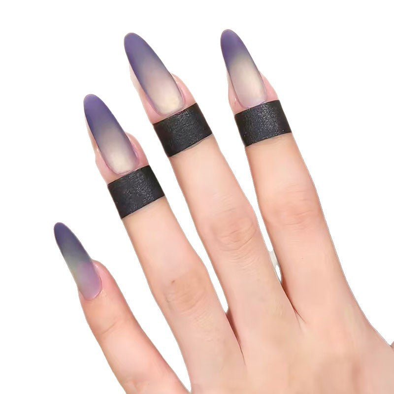 Elegant Stiletto Press-On Nail Extensions Bowlift