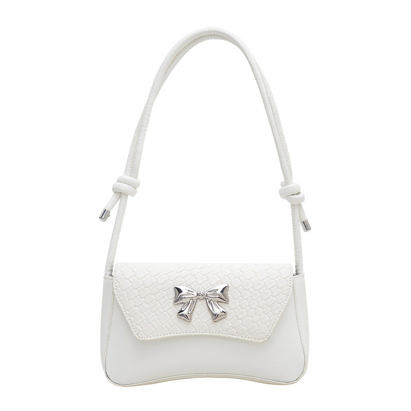 Chic Bow-Detail Handheld Clutch Bag Bowlift
