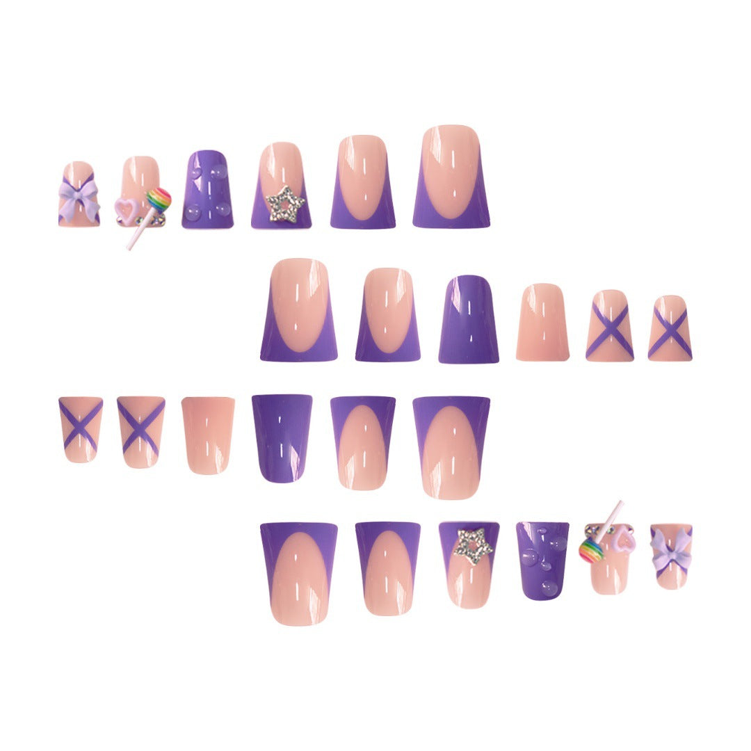 Playful Nail Art Extensions Bowlift
