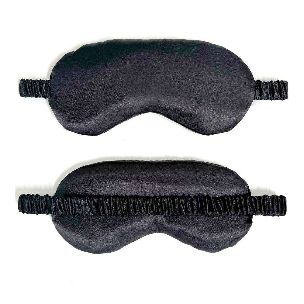 Women's ergonomic silk-like sleep mask with padded nose bridge and elastic strap Bowlift