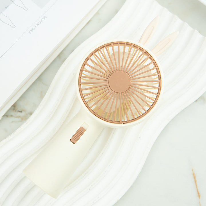 Ladies Portable Hand Fan with Original Antler Design Bowlift