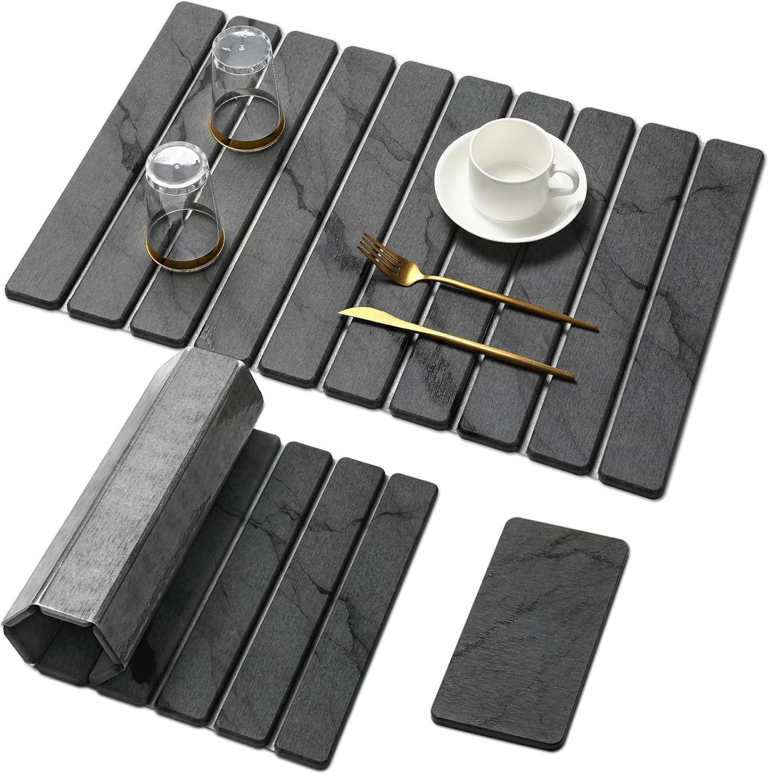 Elegant Marble Design Kitchen Placemats
