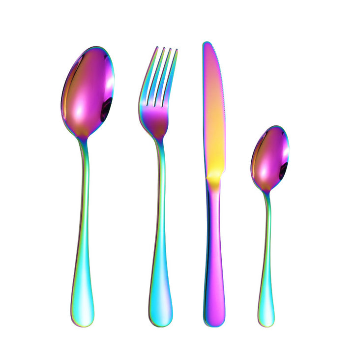 Elegant stainless steel cutlery set with ergonomic handle Bowlift