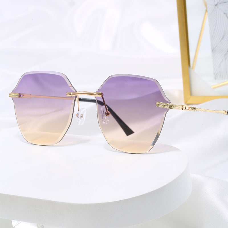 Women's fashionable sunglasses in luxurious octagonal design Bowlift