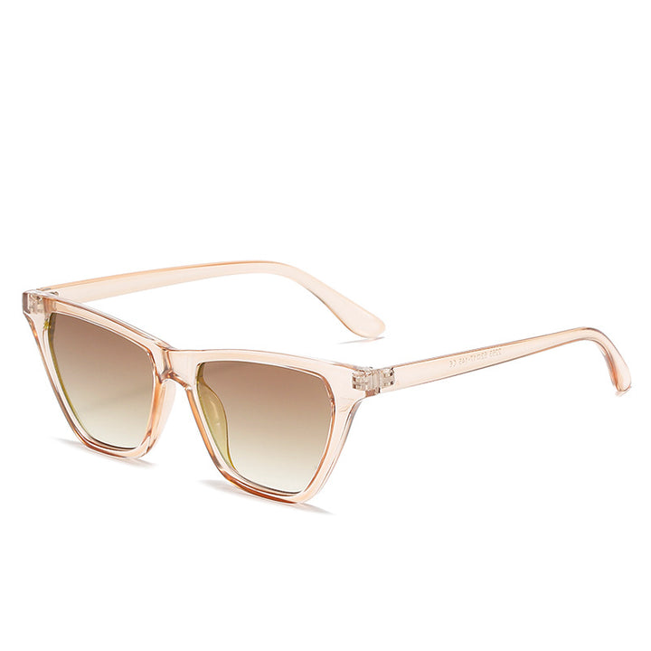 Women's Cat-Eye Sunglasses with Innovative Transparent Frame Bowlift