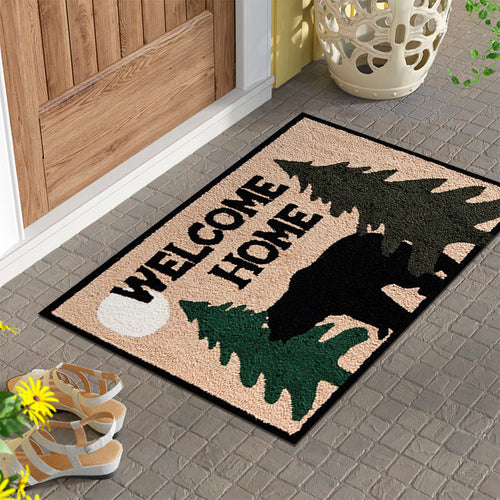 Rustic Welcome Mat