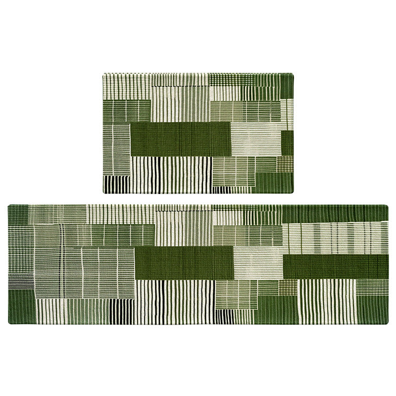 Textured Patterned Kitchen Runner Mat Bowlift