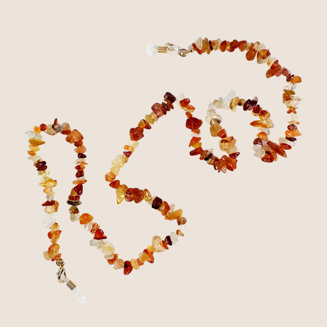 Natural Crystal Eyewear Chain Bowlift