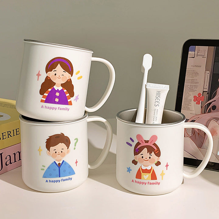 Ceramic mug with cheerful family motif Bowlift 1786635457
