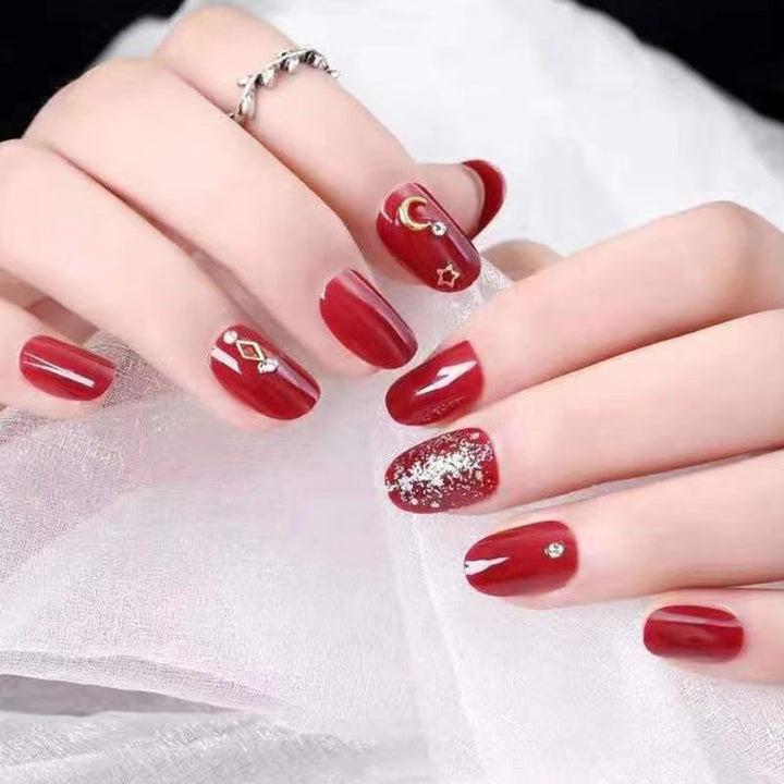 Artful Nail Art with Cute Bunny Pattern Cold Bowlift