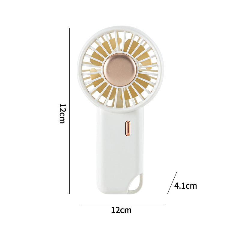 Ladies portable hand fan with ergonomic design and USB charging Bowlift