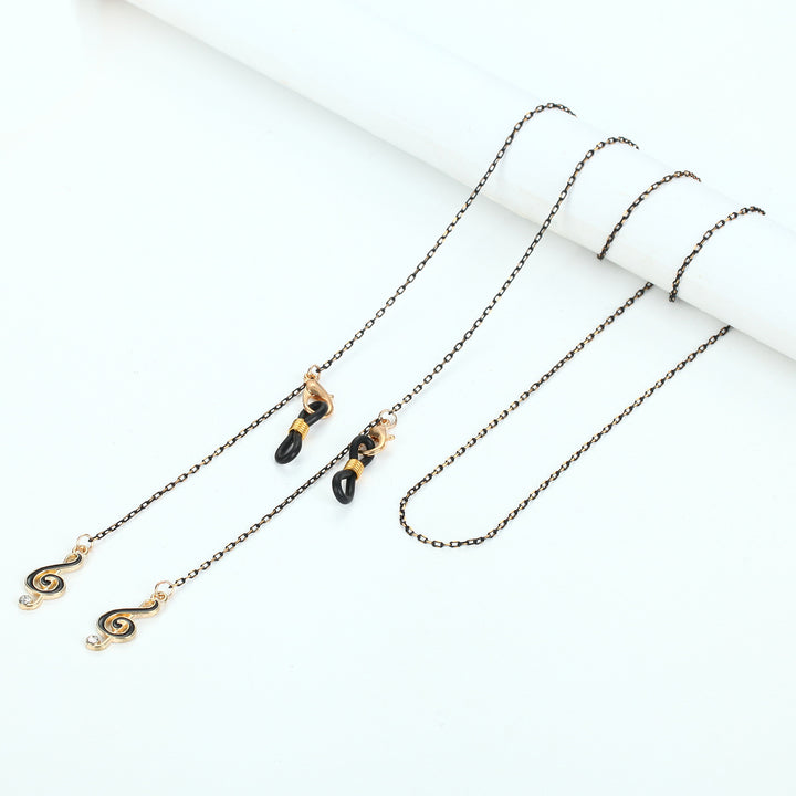 Fashionable glasses necklace with stylish pendants Bowlift