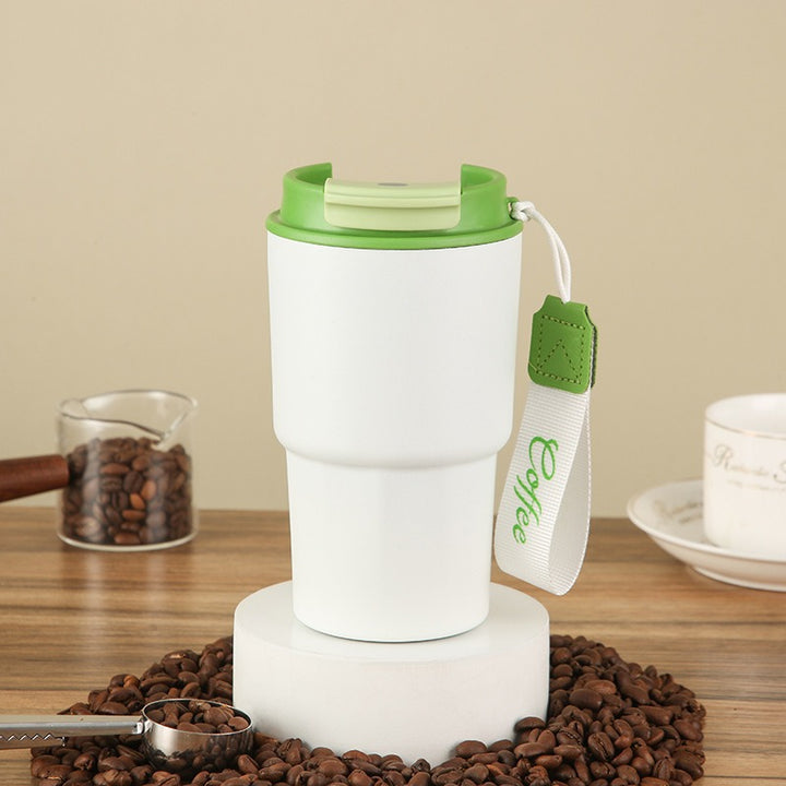 Women's high-quality coffee mug with silicone lid Bowlift