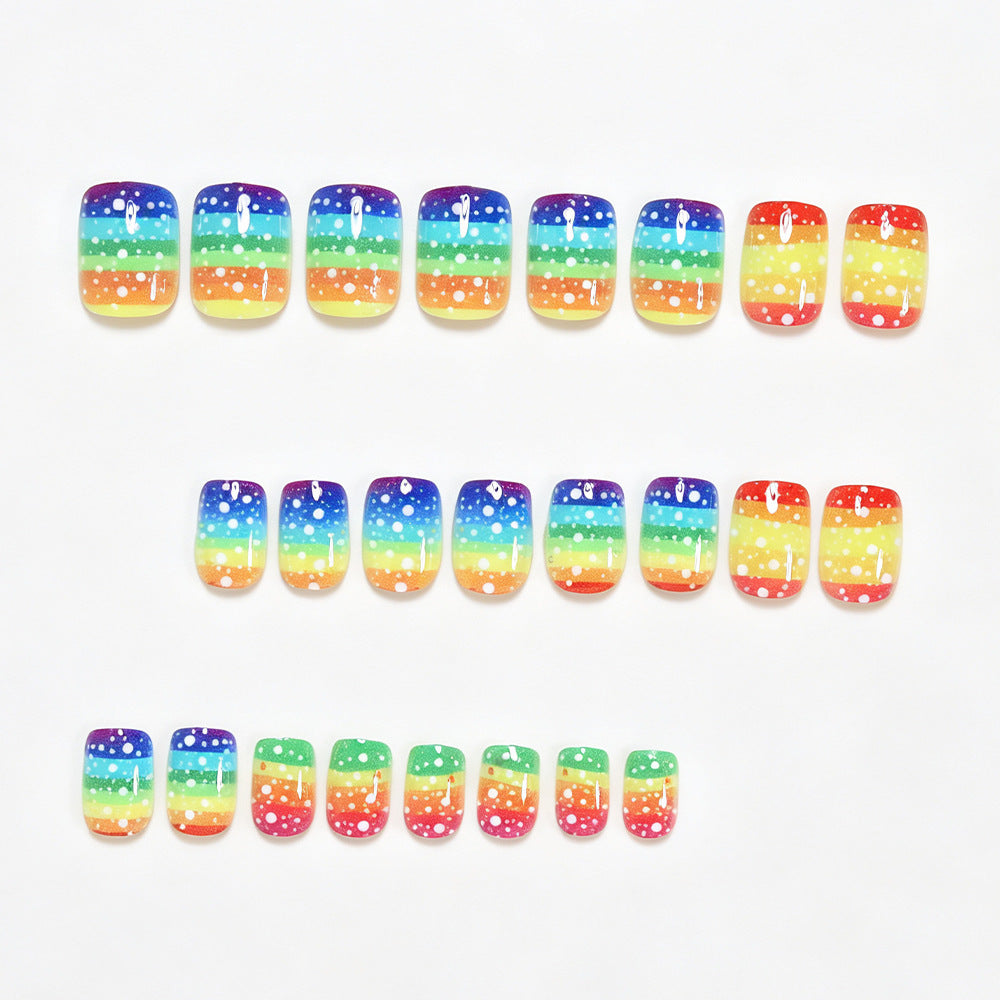 Ombre Dot Pattern Nail Art Set Bowlift