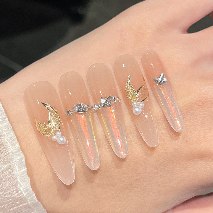 Artistic Acrylic Press-On Nail Designs Bowlift
