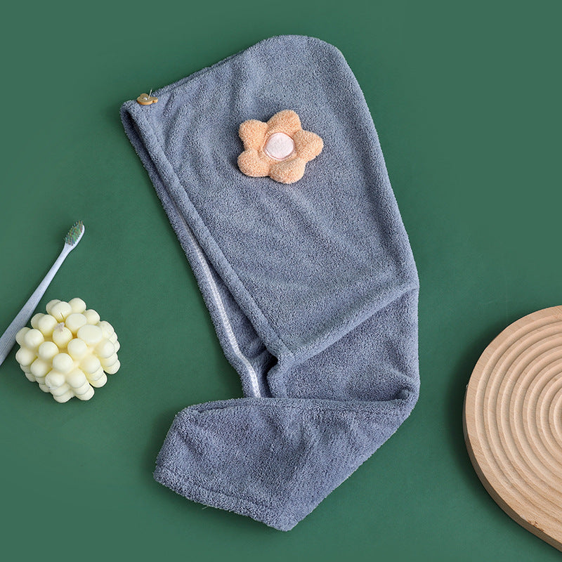 Women's Hair Turban with Practical Button Bowlift