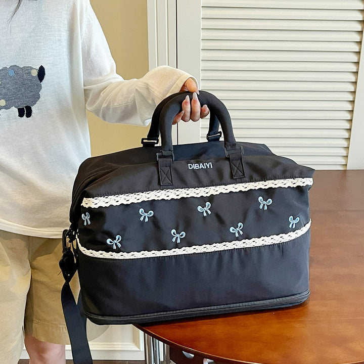 Fashionable Multi-Pocket Travel Duffle Bowlift