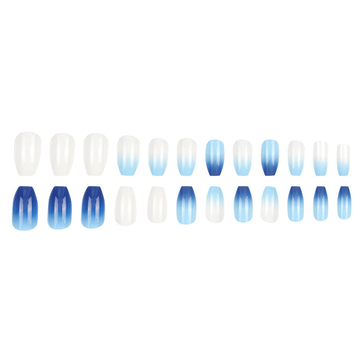 Ombre Press-On Nail Art Set Bowlift