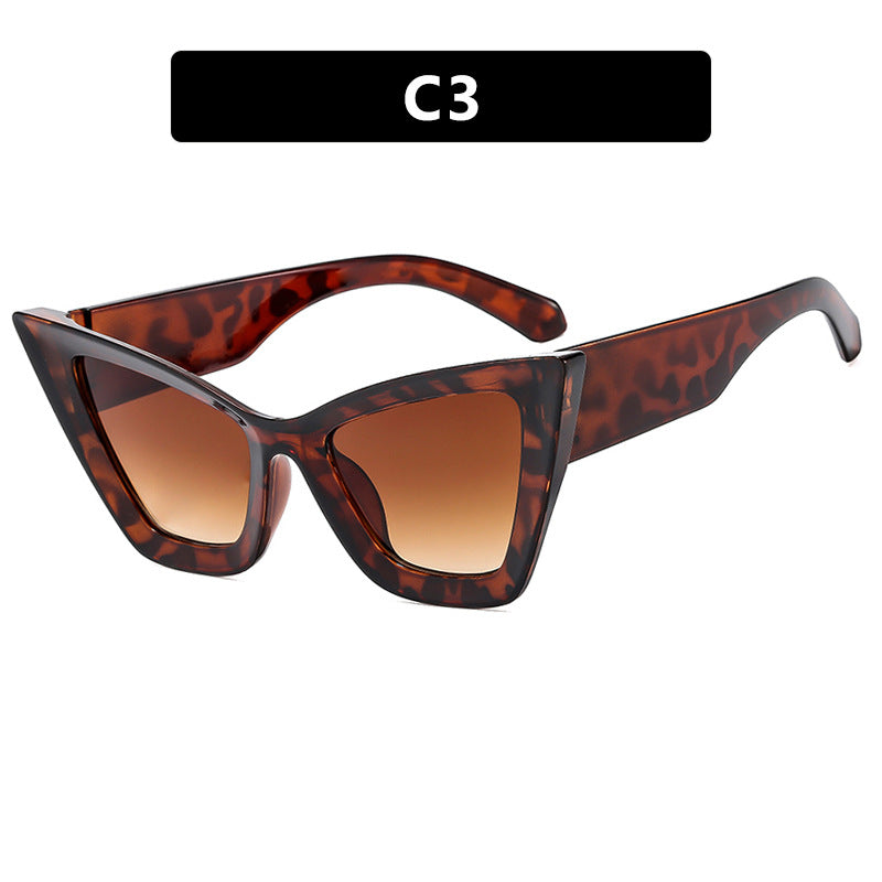 Ladies trendy cat-eye sunglasses with durable design and UV protection Bowlift