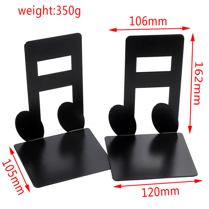 Musical Note Decorative Bookends