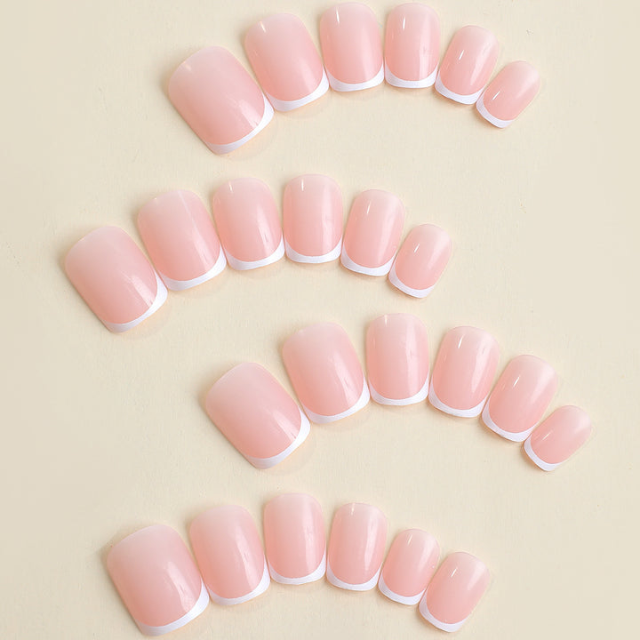 Luxury artificial nail set with sparkling crystal decorations Bowlift