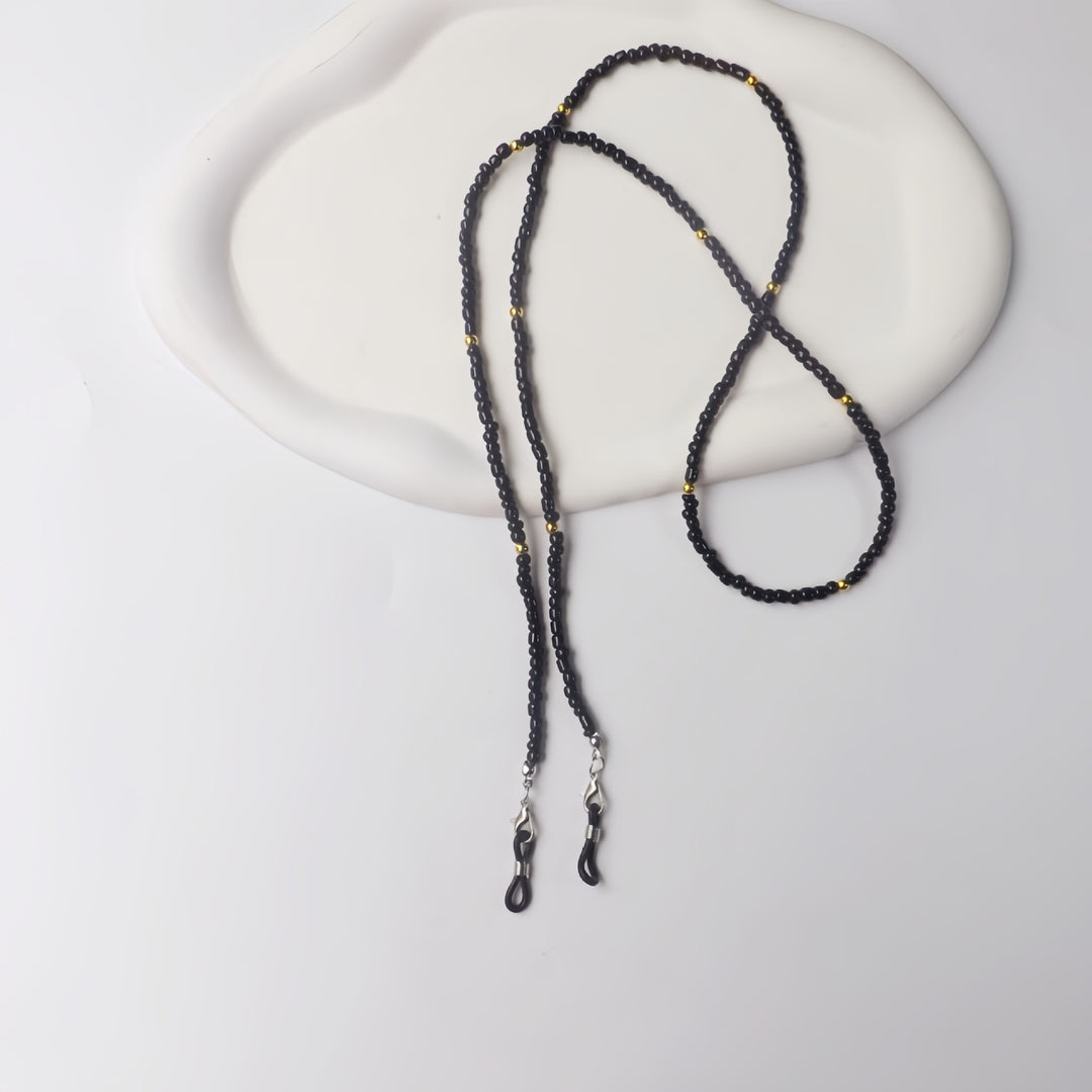 Fashionable glasses strap with elegant pearl clasps Bowlift