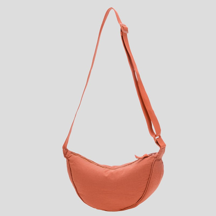 Shoulder bag with practical compartment system and adjustable shoulder strap Bowlift