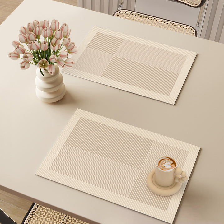 Textured Dining Placemats Bowlift
