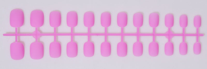 Matte Press-On Nail Set Bowlift