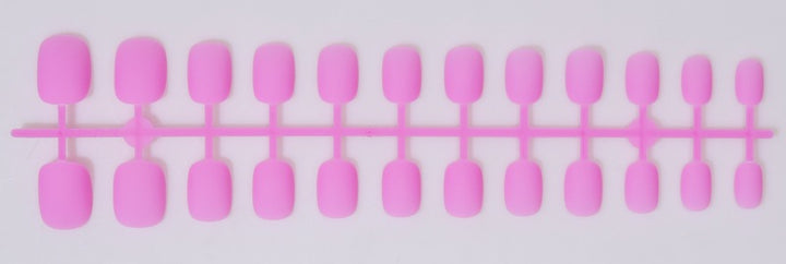 Matte Press-On Nail Set Bowlift