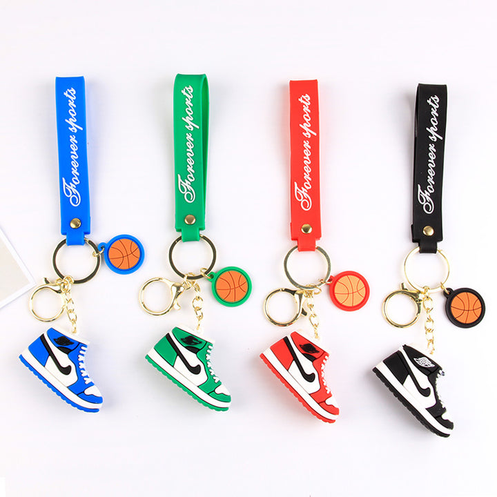 Basketball-Inspired Shoe Keychain Bowlift