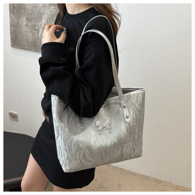 WoElegant Butterfly Accent Handbag Bowlift