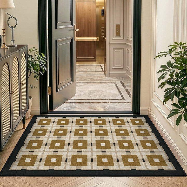Geometric Patterned Indoor Entrance Mat Bowlift