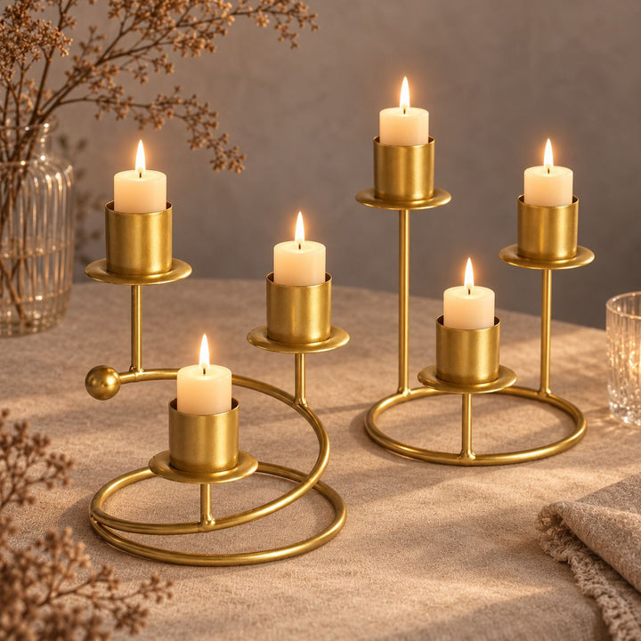 contemporary minimalist candle holder