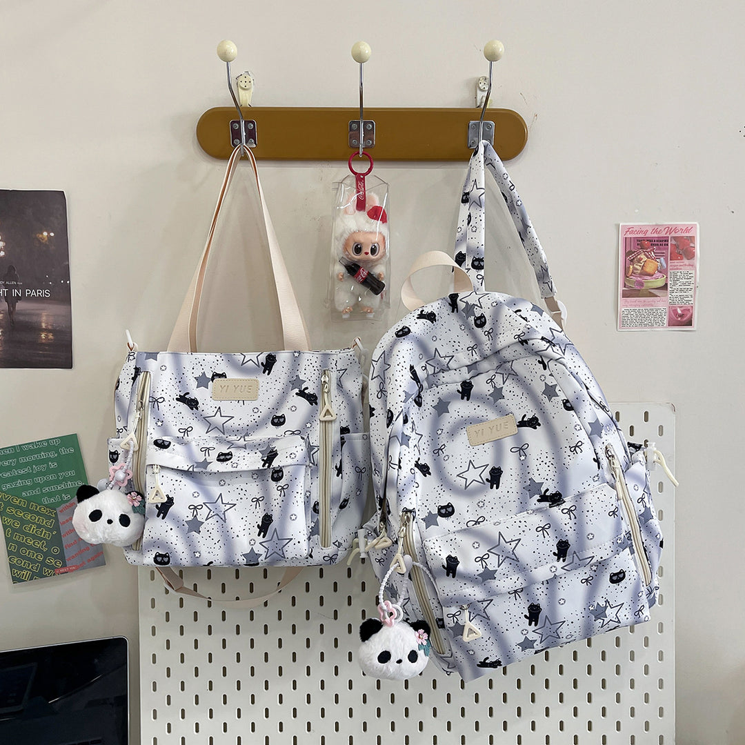 Versatile Cartoon-Themed Utility Backpack