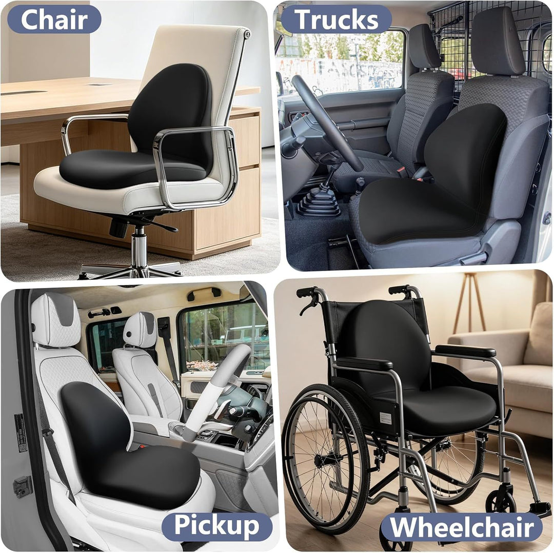 Ergonomic seat cushion Bowlift