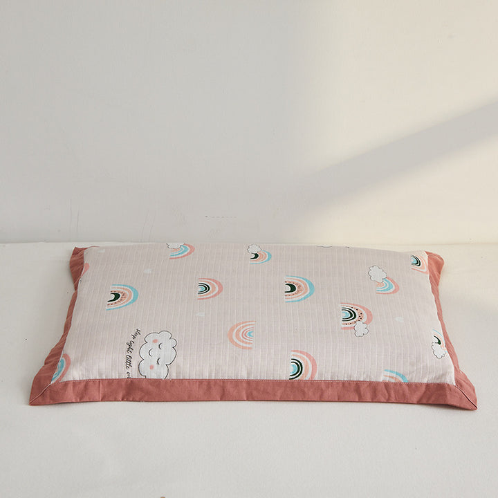 Cozy pillow with colorful rainbow motif Bowlift