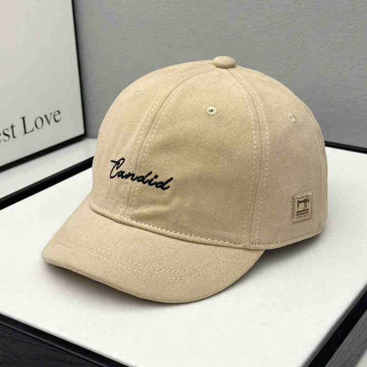 Men's Casual Embroidered Cap Bowlift