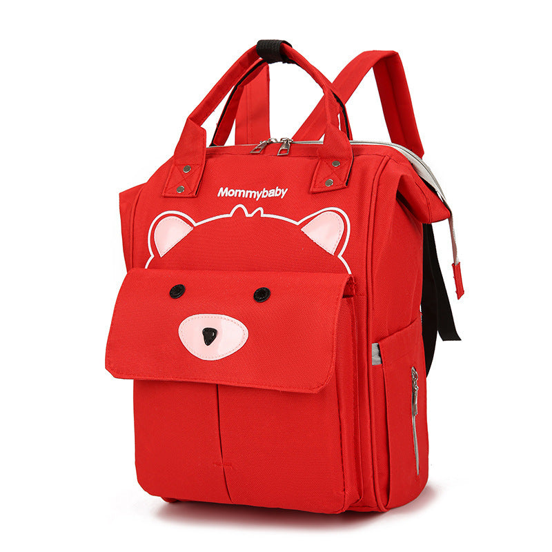 Cute Animal-Themed Diaper Backpack Bowlift