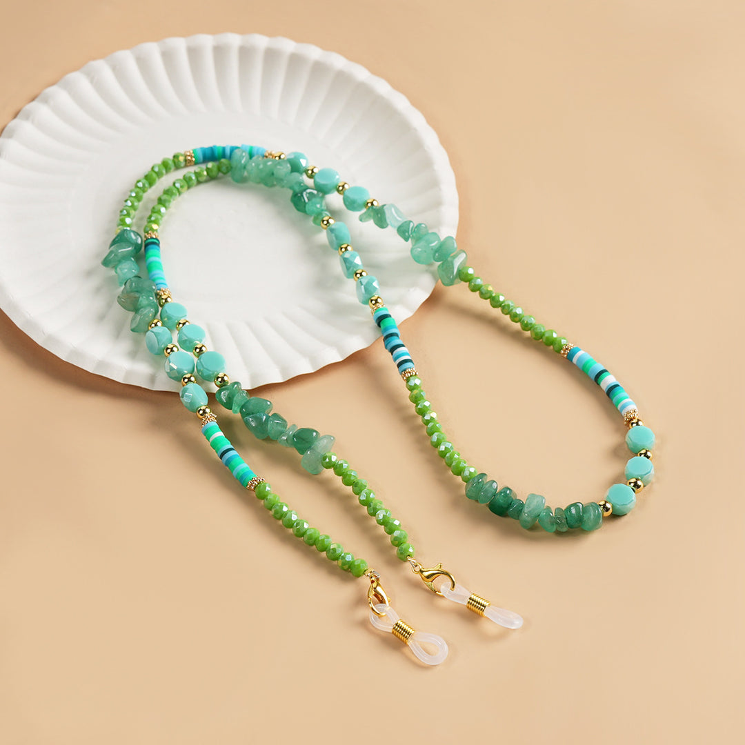 Artisan Beaded Eyewear Chain Bowlift